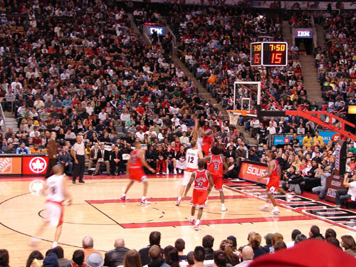 toronto raptors basket